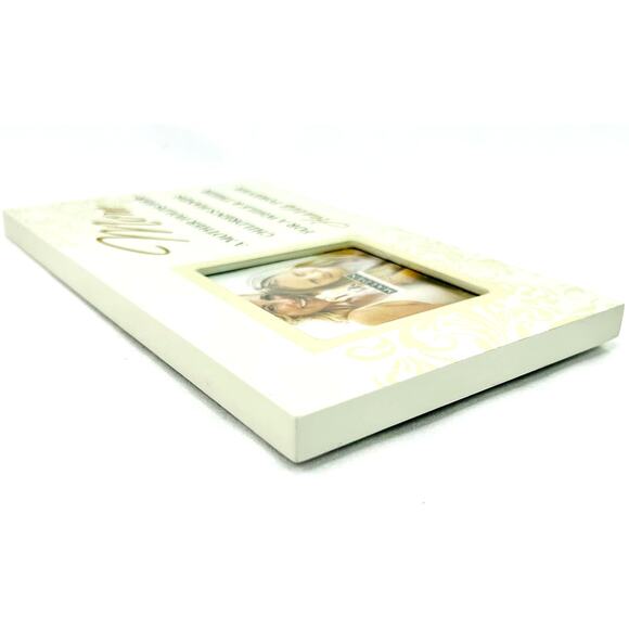 Malden MOM Frame "A Mother holds her children's hands" Holds 3x3 photo - Picture 3 of 6